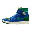 Aleali May x Air Jordan 1 High Zoom Comfort Califia Baskets Femme Bleu Hyper-Royal Vert Pin DJ1199-400
