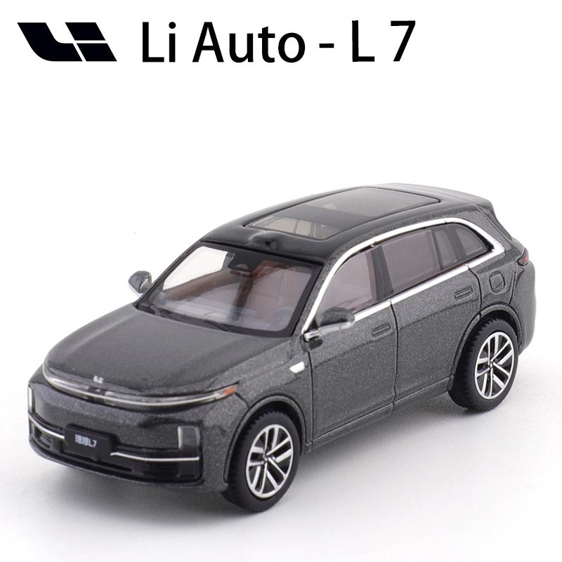 

Li Auto L7 Car Model 1/64 Cars Alloy Motor Vehicle Diecast Metal Model Kids Toys for Boys Friends Gifts Collect Ornaments