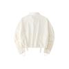 Anta Life Series Solid Color Short Collar Gradient Jacket Women Jacket White 162428607-1