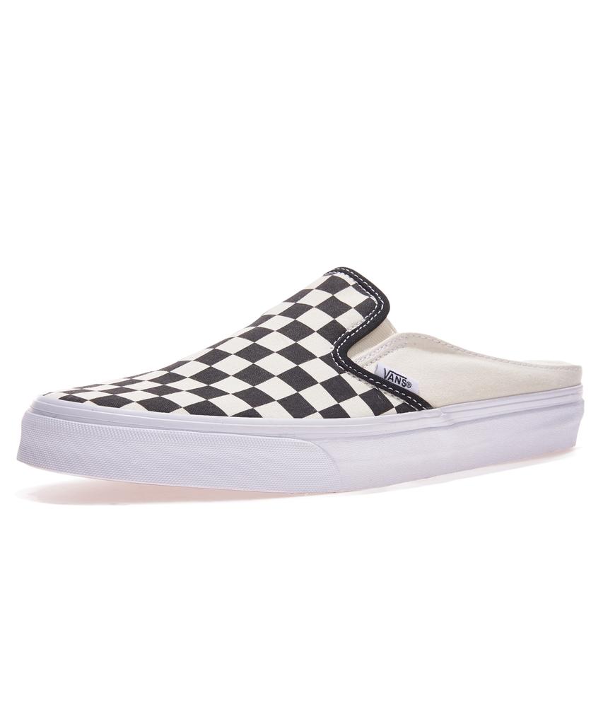 Vans Classic Slip-On Mule - (Checkerboard) Black:White/ Vn0004Kteo11