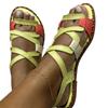 Women Sandals 2025 New Gladiator Summer Sandals Flat Shoes Women Rome Style Summer Chaussure Femme Flats Women Summer Footwear