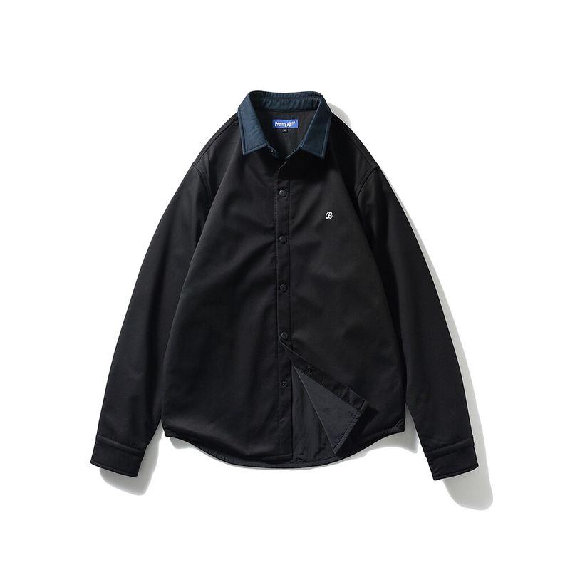 Japanese-Style Retro Embroidered Pure Cotton Artistic All-Cotton Shirt for Men, Spring and Autumn Jacket, Men s Outerwear Black M