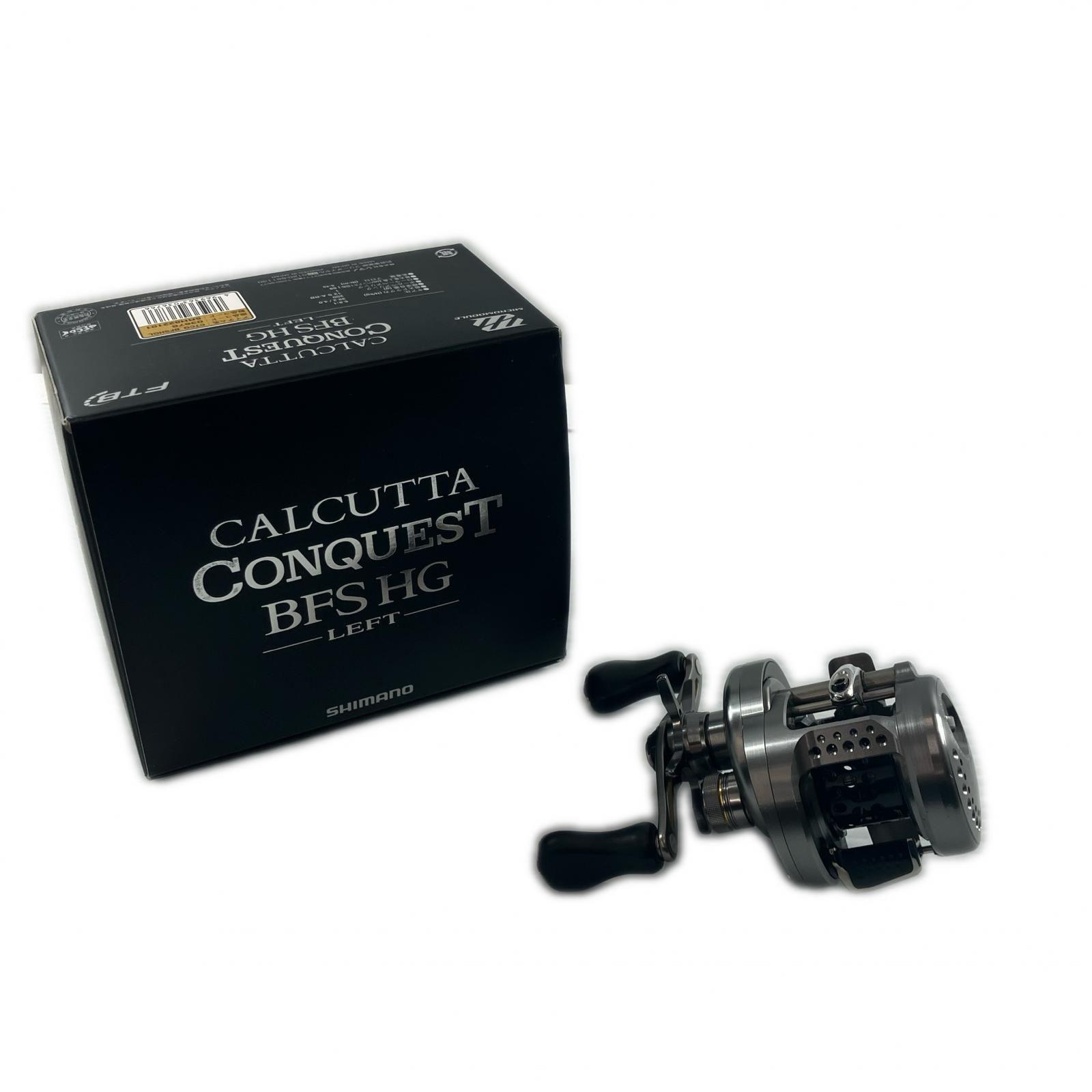 Shimano 17 Calcutta Conquest BFS HG Left Baitcasting Reel Used Excellent Japan