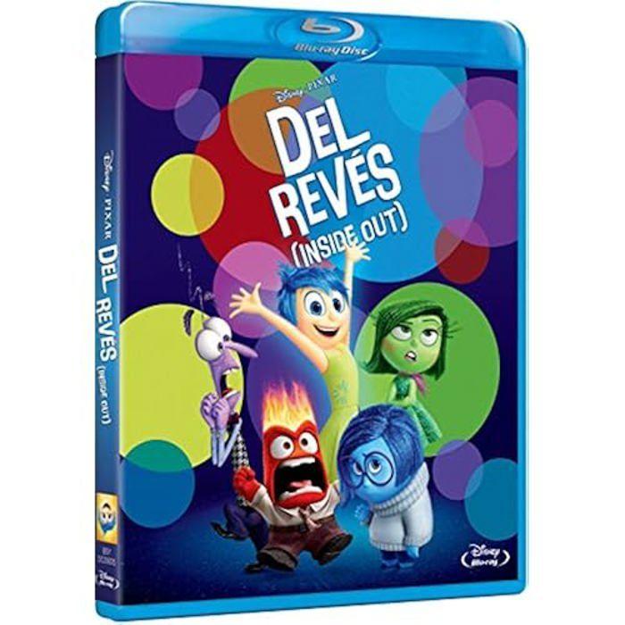 Blu-Ray - Del Reves - Binnenstebuiten - Animatiefilm - Import - Originele versie