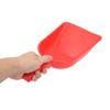 Plastic Feed Shovel Easy Clean PE Refrigerator Ice   Snow Scoop Handle with Hook