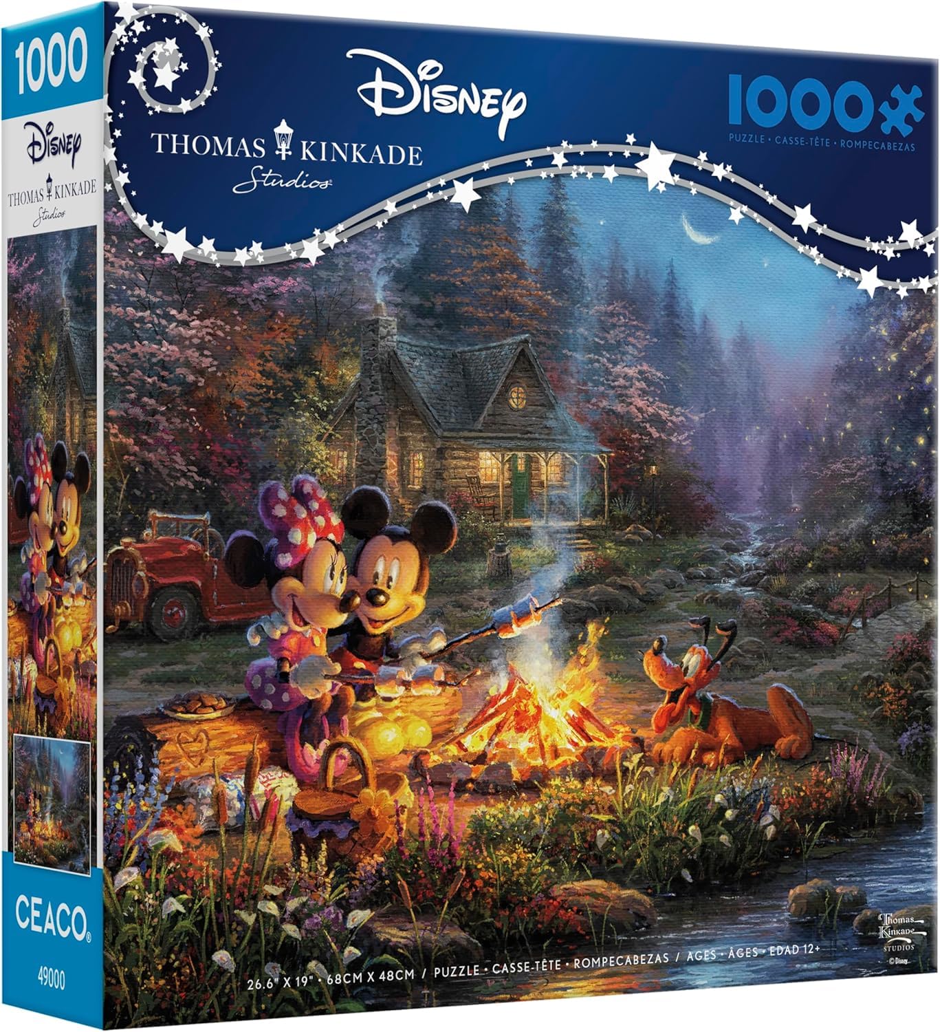 

Ceaco - Дисней - Томас Кинкейд - Микки и Минни - Костер в лагере влюбленных - Пазл из 1000 элементов