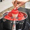 Non-stick Silicone Boiled Eggs Cup Kitchen Egg Cooker Poachers Silicone Steamed Egglettes Cooking Accessories Gift kitchen tools