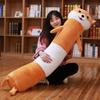 Long Strip Pute Sylindrisk Plysj Sovepute Avtagbar Vaskbar Seng Sovepute
