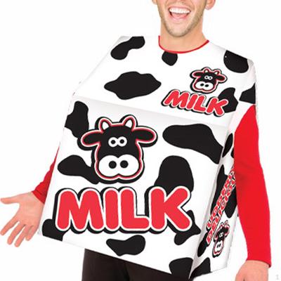 Cosplay Costume Decoration Milk Box for Festival Role Play Themed Party