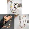 Handmade Amber Phone Lanyard With Long Pvc Strap For Universal Use