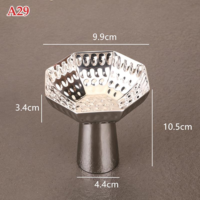 Stainless Steel Dessert Cup Ice Cream Cups Salad Goblet Retro High Base Bowl For Fruit Yogurt Snack Dish Bar Dinnerware