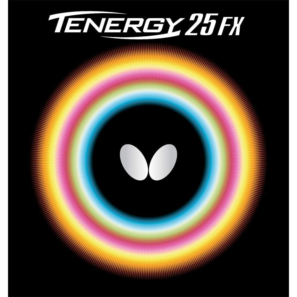 Butterfly Tenergy 25 FX Table Tennis Rubber Black 2.1mm Thickness
