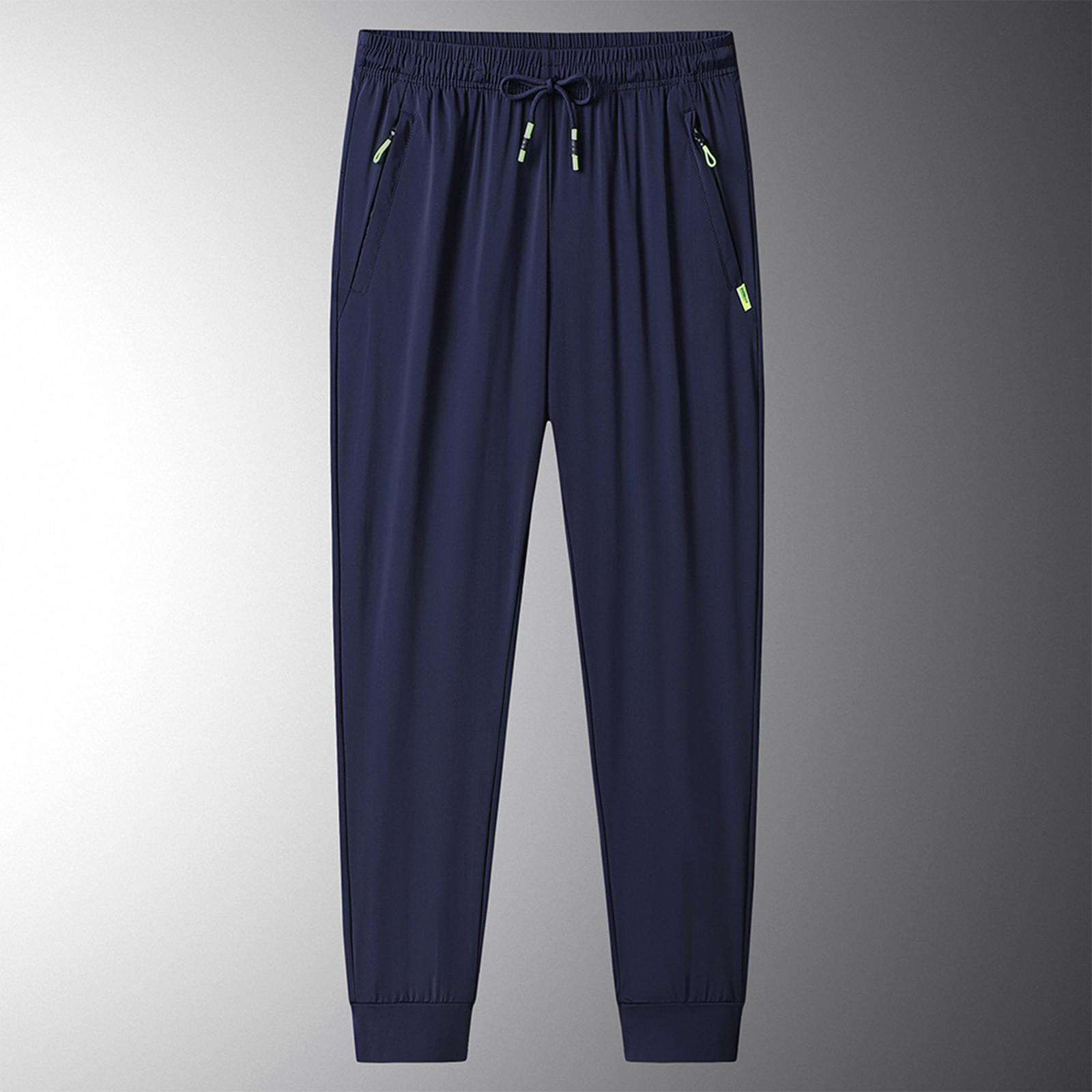 

Casual Sports Pants Men s Loose Long Panel Fitness Running Training Pants L