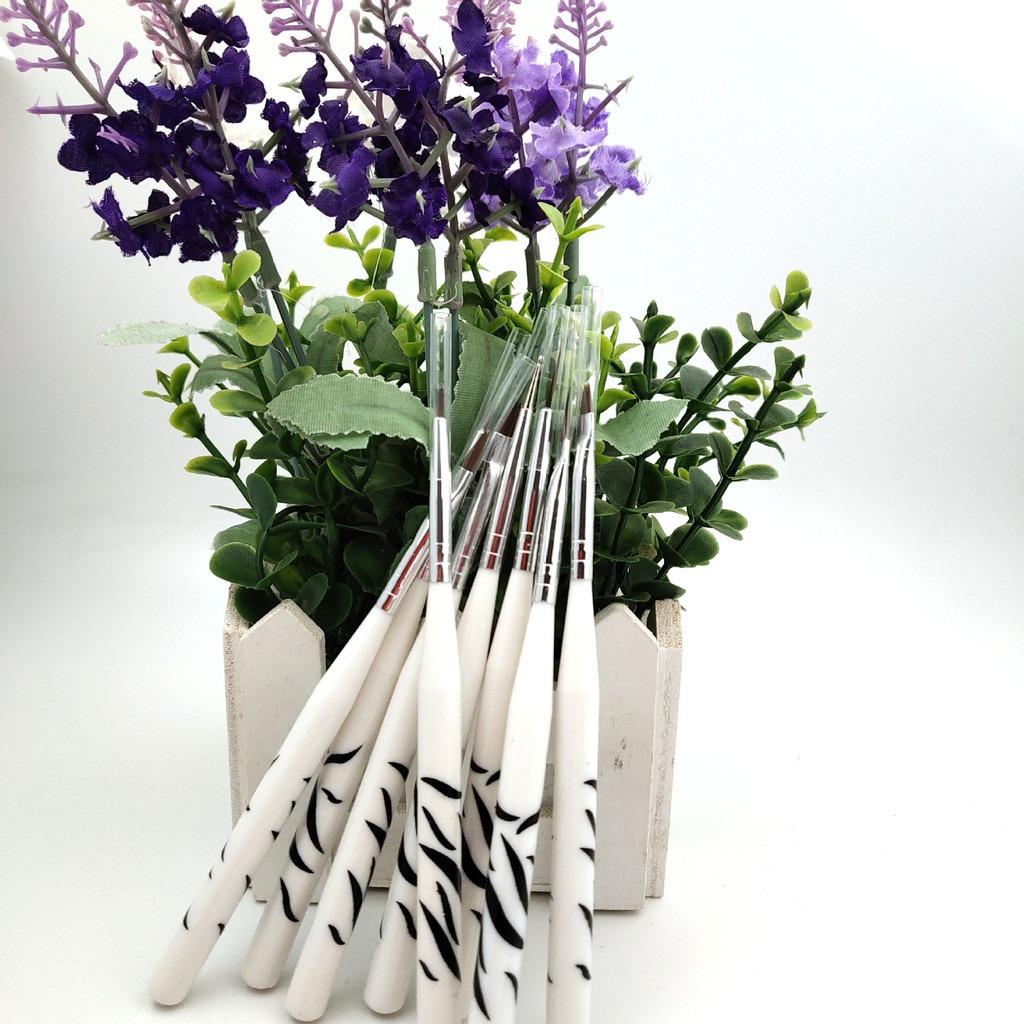 8pcs/Set Nail Art Pens 3D Drawing Carving Pen Nail Brush for Nails Panting Nail Art Brush Pen Kit