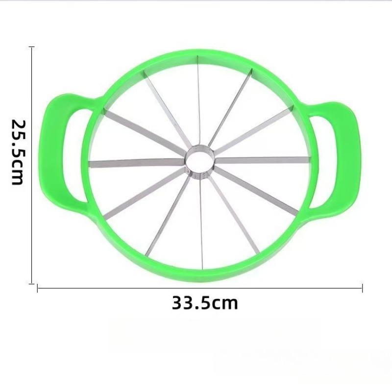 

Watermelon Cutting Stainless Steel Fruit Cutter Multifunctional Household Cantaloupe Apple Fruit Slicer Convenient