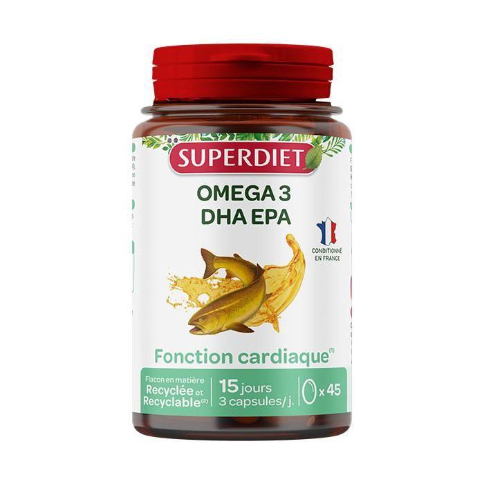 Superdiet Oméga 3 45 capsules