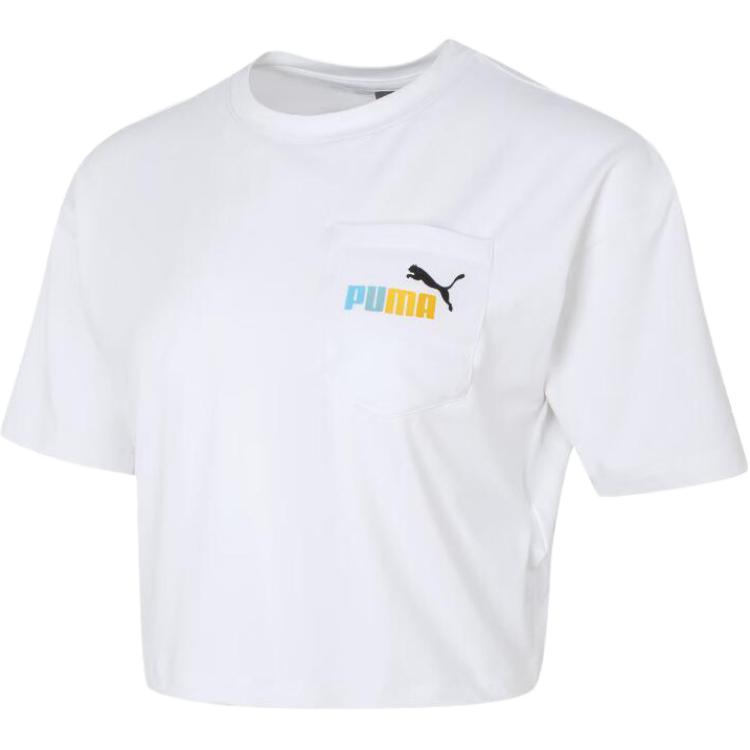 

New PUMA T Shirts Women s White 678010-02 M
