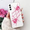 For Samsung A04s Case SM-A047M Clear Aesthetic Cute Cat Fashion Flowers Painted Back Cover For Samsung Galaxy A04s Phone Case