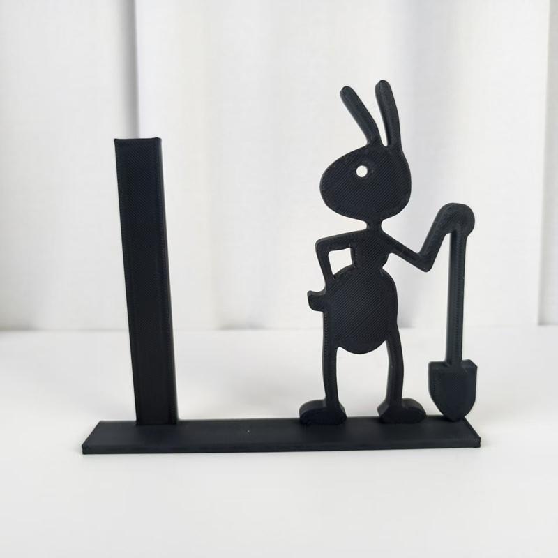 3D Printed Ant-Shaped Paper Towel Holder - Cute & Practical Bathroom/Office Decor, Space-Saving Organizer for Kitchen/Toilet