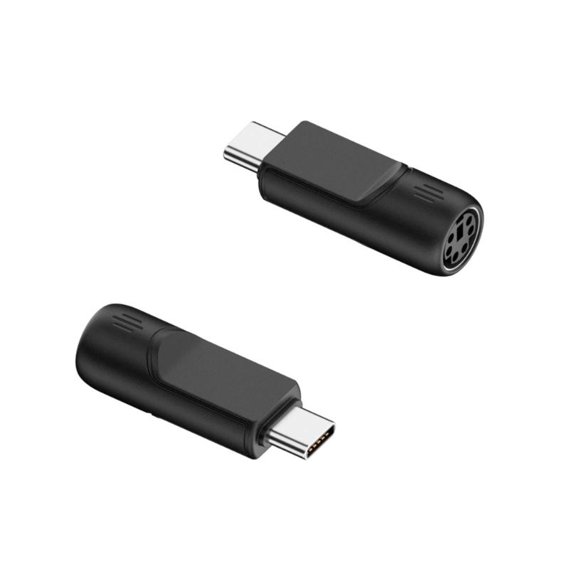 Type C USB To for 2 Adapter Converter Wide Compatibility for Connecting Computer Hosts Featuring Quick Installation