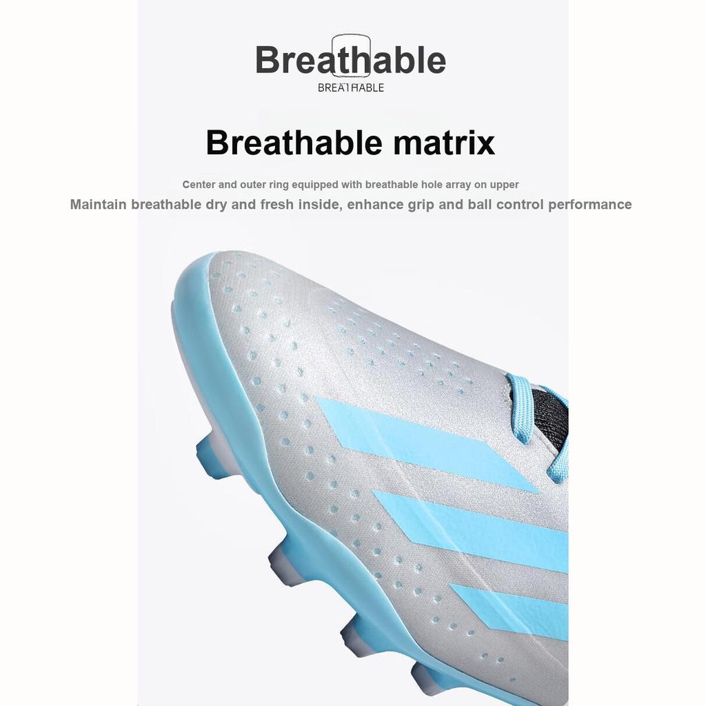 adidas X Crazyfast.3 Messi Tessuto Comodo Versatile Antiscivolo Basso Scarpe da Calcio per Bambini Scarpe da Calcio per Bambini Grigio Blu IE4081