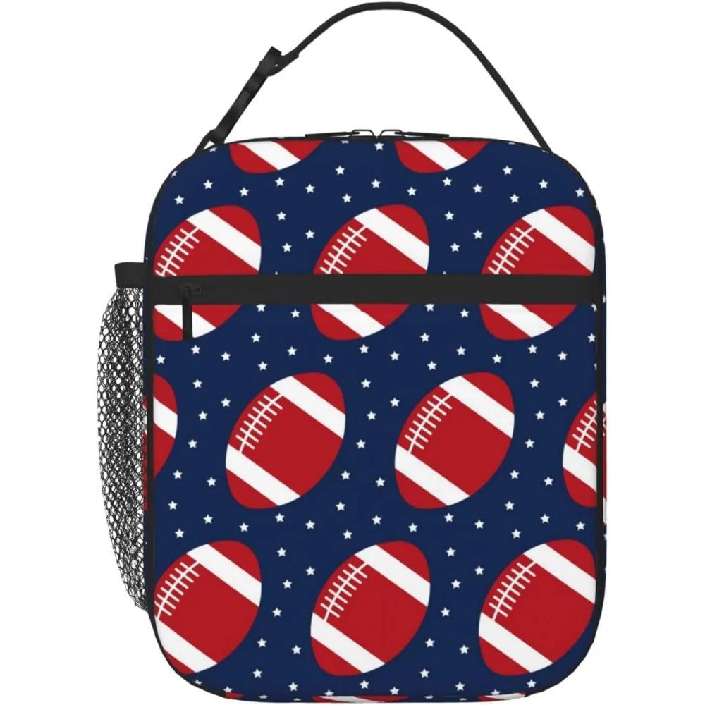 Fox Bunny Cloud Lunch Bag for Women Men Reusable Insulated Lunch Box Portable Lightweight with Side Pocket for Work Picnic