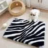 Rabbit Plush Dustproof Bedside Table Mat & Chair Cushion