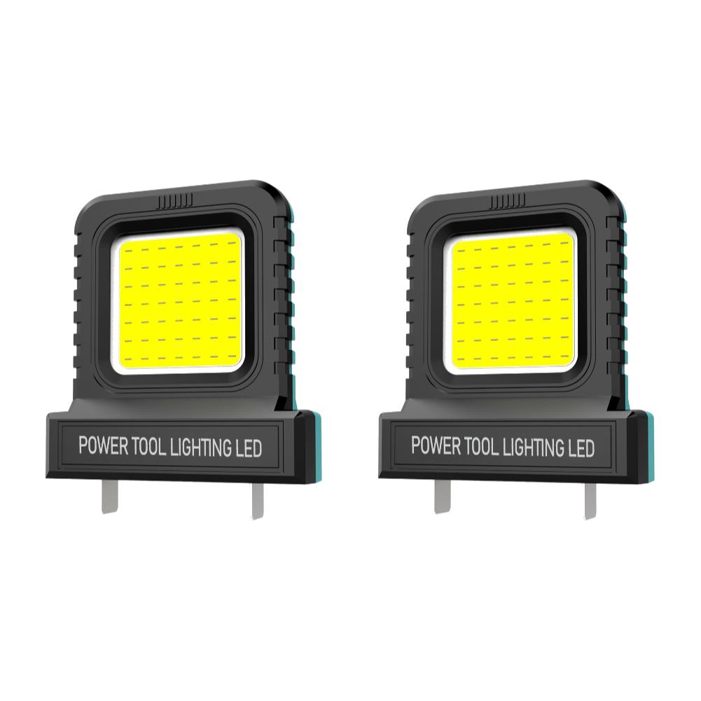 14W Mini LED Work Light 20-21V 14W Inspection Light LED Camping Lantern Long-Lasting Strong Bright Spotlight with 2 Modes