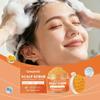 Pumpkin Seed Scalp Scrub Hair Refreshing Exfoliator Deeply Moisturizes Cleanses Shiny Fluffy Hair At Home