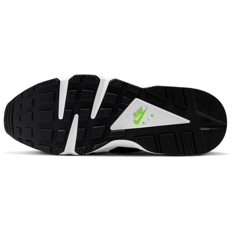 Nike Air Huarache Scream Green 2021 Unisex Sneakers White Royal-Blue Black DD1068-100