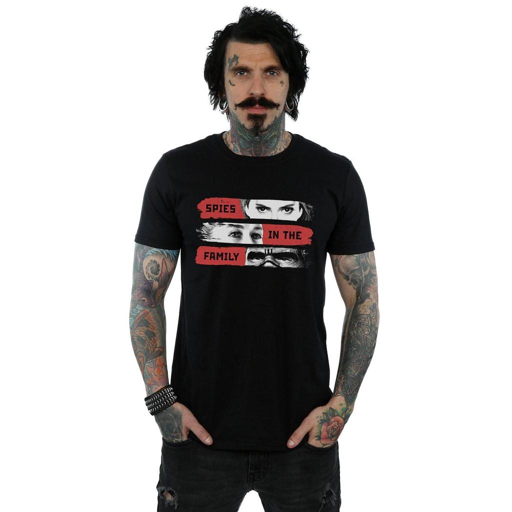 Marvel Herren Black Widow Film Spies In The Family T-Shirt