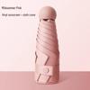 Mini Ultralight Five-Fold Anti-UV Umbrella - Portable Dual-Use for Sun and Rain, Customizable Women's Sunshade.