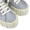 Tolle PRADA Sneaker Re-Nylon Doppelrad Dreieckslogo blau Nylon Damen 35.5 1E260M Gebraucht