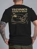 UnisexS Technics Muziekschool Grafisch T-shirt Ronde Hals Korte Mouwen Top Tee