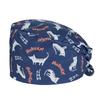 Unisex All-Cotton Printed Surgical Cap for Medical and Food Services