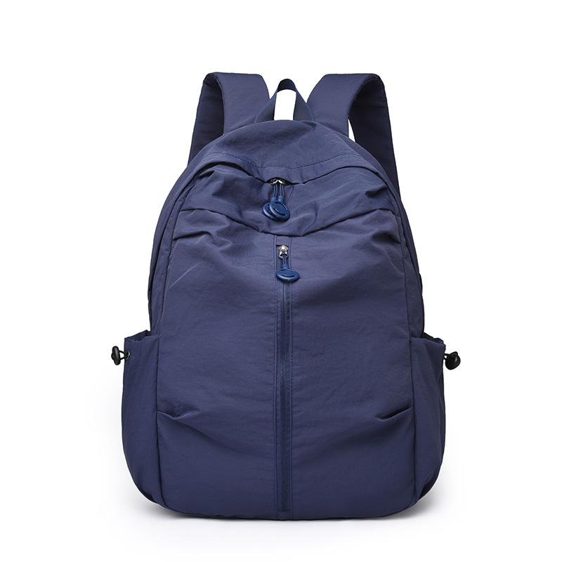 

Backpack Lightweight Junior High School Hiking Bag Travel Schoolbag Leisure Travel Bag синій
