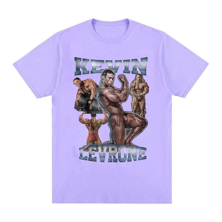 Kevin Levrone Gym Graphic T Shirt Maryland Muscle Machine Vintage Gothic T-shirts Unisex's 100% Cotton Oversized T-shirt Streetwear