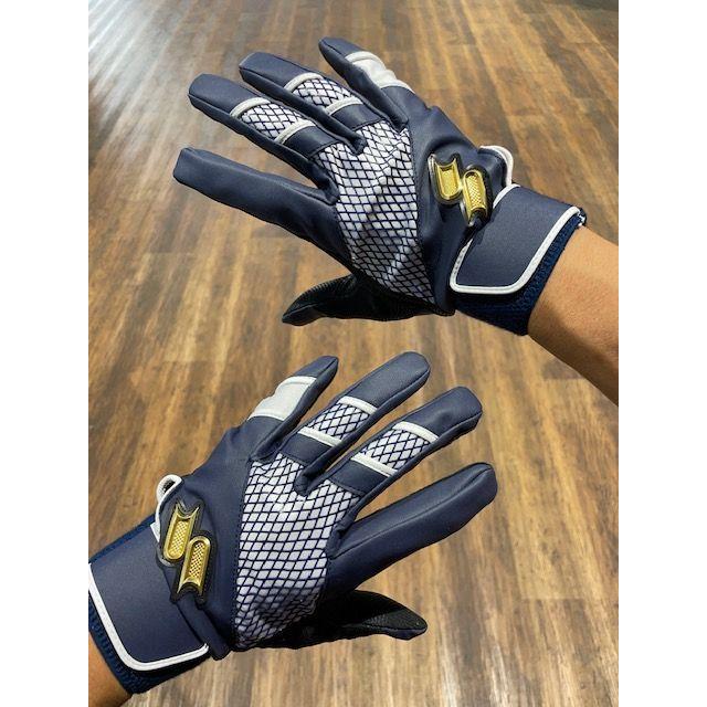 Used [New professionally supplied product! ] Chunichi Dragons Batting Gloves for Hosokawa Player