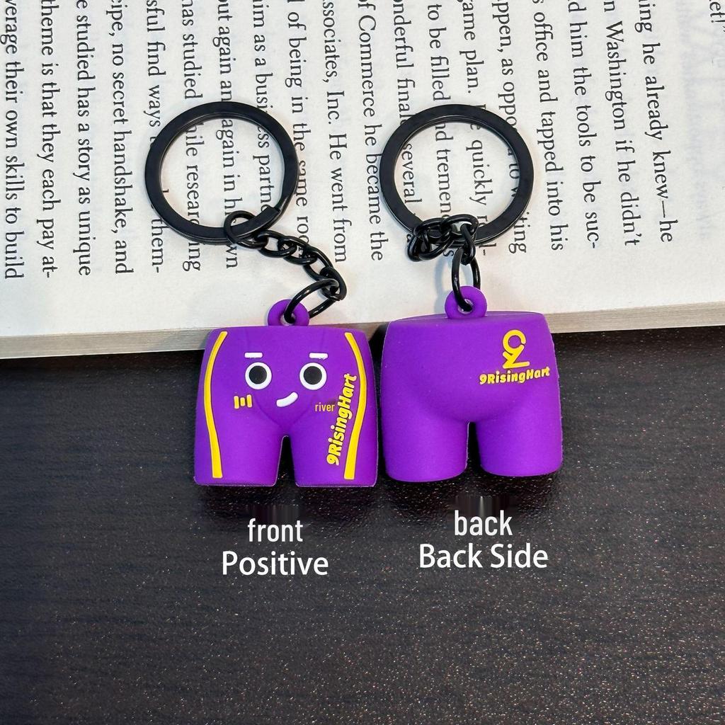 Miu Series Mini Barbell & Dumbbell Plate Keychain Bag Charm