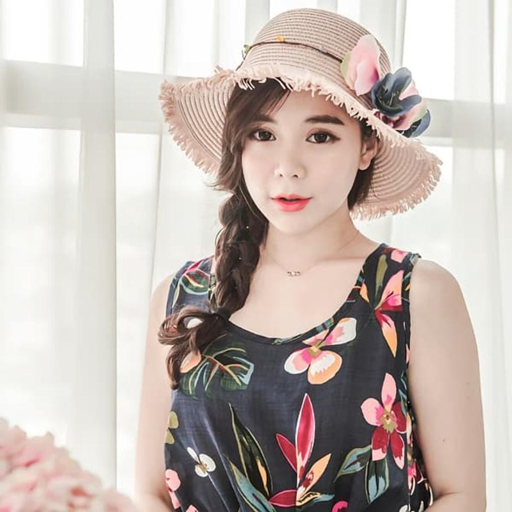 Women's Summer Vacation Aloha Beach Hat Bucket Hat