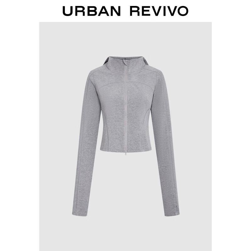 

UR Women s Winter Sporty Double-Zipper Hooded Jacket XS