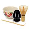 Tea Service Bamboo Powder Tea Natural Matcha Green Whisk Scoop Set Japanese Ceramic Bowl Teaware Ceremony 3XSHLP