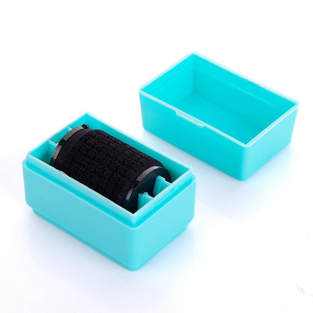 Roller Stamp Garbled Smear Seal Conceal Information and Protect