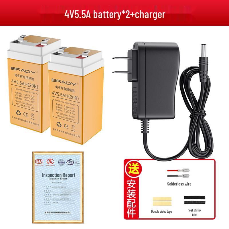 Universal 150 kg Commercial Platform Scale with 6V Rechargeable Battery