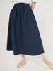 CHIQUITA All-Band A Skirt (Light Cotton) Navy 252401Snv