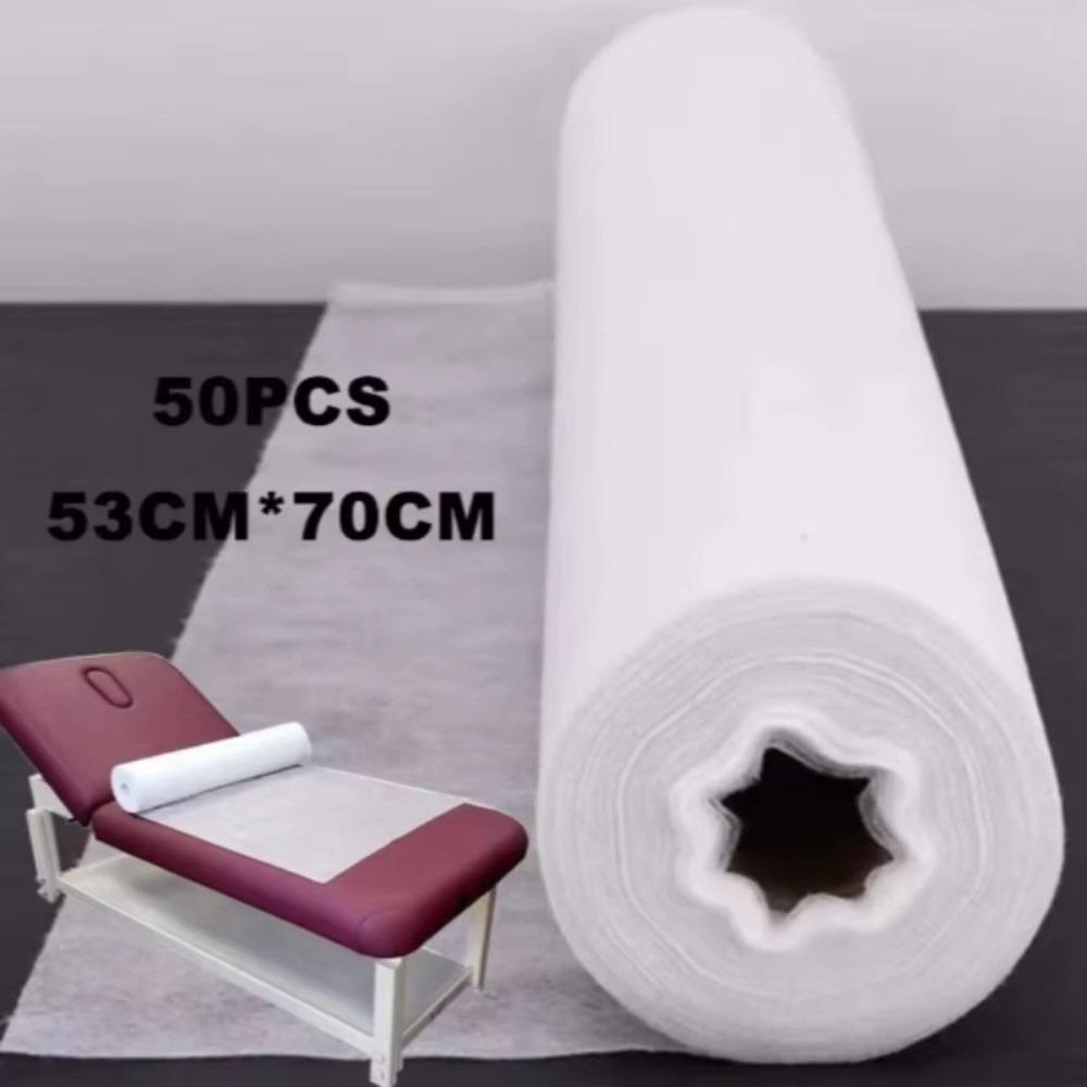 50pcs/roll Thin Disposable Bed Sheets Universal Protective Bed Sheets  For Tattoo Parlor