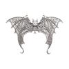 With Strong Grip Vintage Silvery Bat Hair Clip Antiqued Halloween Cosplay Hair Clip  Hair Styling