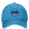 Lässige Baseballkappe mit Spam-Muster, Briefkasten-Logo, Laufmütze im Hippie-Stil, Sommer-Großhandel, Unisex, stylische Snapback-Kappe für Erwachsene