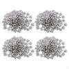 200 Sets Copper Snap Fastener Sew-on Buttons for Clothing Sewing 12mm