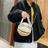 Borsa a tracolla da basket personalizzata alla moda da donna 2025